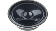 K 50 - 50 Ohm Miniature Speaker 50mm 50Ohm 3W 83dB Black