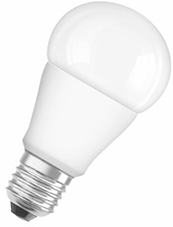 10W/827 220-240V E27 Matte, LED lamp E27, Osram