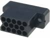 201298-1 Разъем: прямоугольный; вилка; "мама"; без контактов; PIN:14