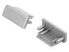 70360040, Заглушка для профилей LED; серебристый; ABS, TOPMET