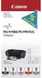 PGI-9MULTI MATT Чернила Multipack PGI-9 черный матовый цвет Photo Cyan (светло-голубой) цвет Photo Magenta (малиновый) красный зеленый