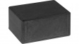 RND 455-00765 Metal enclosure, Black, 89.7 x 114.7 x 55.1 mm