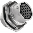 RT0714-19SNH Jam nut receptacle 19P