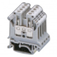 3003017 UK 4 terminal block, 0.2...4 mm2 600 vac 32 a grey