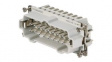 1745840000 Plug Insert, Size 6, 16 Poles, Tension Clamp, 500V, 16A