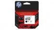 F6V25AE#BHK Ink Cartridge 652 Black