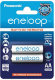 ENELOOP 2XAA, NiMH rechargeable battery AA 1.2 V 1.9 Ah, Panasonic