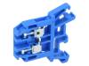ZUG-G2,5 A11-0076 Соединитель: на рейку; Контактные группы:1; клеммы:2; синий; 690В