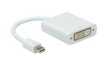 12.03.3128 Adapter, Mini DisplayPort Plug - DVI-D 24+1-Pin Socket