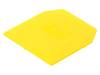 PSU-10 A41-0201 Концевая планка/перегородка; желтый; Шир:1мм; полиамид