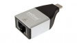 12.02.1110 Ethernet Adapter USB-C - RJ45 Silver