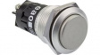 82-5562.1000 Pushbutton Switch 19mm Stainless Steel 240 VAC 3 A 1 Change-Over (CO)