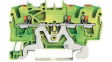 2202-1307 Ground Terminal, Cage Clamp, 3 Poles, 0.25 ... 4mm\x1a