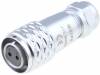SF1210/S2I Вилка; "мама"; SF12; PIN:2; IP67; 4?6,5мм; 13А; пайка; на провод