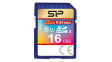 SP016GBSDHAU1V10 Memory Card, 16GB, SDHC, 40MB/s, 25MB/s