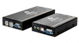 LV3010P-201 KVM Extender, Transmitter and Receiver, UK, 300m, USB-B/USB-A/VGA/Audio/RS232/RJ45, 1920 x 1200