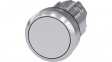 3SU10500AA600AA0 SIRIUS ACT Push-Button front element Metal, glossy, white