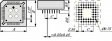 540-88-032-24-000-1 IC sockets, PLCC 32