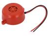BUZ-A, Излучатель звука: пьезоэлектрический сигнализатор; 12?24ВDC, MPM