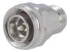 J01027A0023 Адаптер; гнездо N, вилка 4.3-10; Изоляция: тефлон; 6ГГц; 50Ом