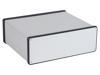 1455U1601, Extruded Enclosure 1455 160x191x66mm Aluminium Clear Anodized IP54, Hammond