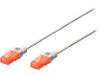 DK-1617-0025/WH Patch cord; U/UTP; 6; многопров; Cu; LSZH; белый; 0,25м
