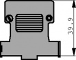 3485-2100 F Plastic housing, 9