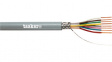 C211 [100 м] Data cable shielded   3  x0.25 mm2 Copper strand PVC grey