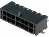 MF30-SHE1-14 Гнездо; провод-плата; "папа"; PIN:14; 3мм; SMT; на плату; MF30; 5А