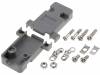 DS1045-09AP1S1 Корпус: для разъемов D-Sub; D-Sub HD 15pin, D-sub 9pin; прямой