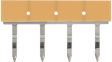 PYDN-6.2-040Y Short Bar;Short Bar, Yellow, Pitch=6.2 mm, Poles=4, Value De