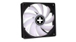19104346 Computer Case Fan, Black, DC, 120x120x25mm, 115.8m³/h, 32.5dBA