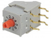 NDKC10H, Кодирующий переключатель; угловой; Rконт.макс: 30мОм, NKK Switches (NIKKAI, Nihon)