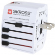 1.302156 World Travel Adapter MUV USB USA / CN / AU Euro / UK / HK / USA / AU / CN