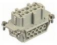 09330102701 Socket insert Han E 10-pin, Han E, 10