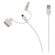 VLMP39410W1.00 3-in-1 cable (USB Micro-B, Lightning and 30-pin) 1.0 m USB Type A-Plug USB Micro
