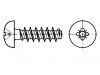 3205357 Винт; для термопластов; 1,8x6; Головка: цилиндрическая; Pozidriv