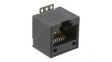 85513-5001 Modular jack, RJ45, 8P8C, CAT3, Surface Mount