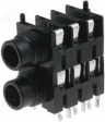 S1C/S/BBB Dual Jack Socket 3P
