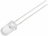OSM5DK5111A-1MA LED; 5мм; белый теплый; 1560-2180мкд; 15°; Поверхность: выпуклая