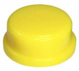 RND 210-00230 Колпачок, круглый, желтый
