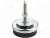 LW.A-80-M12X1.25X120 Опора регулируемая; Диам.основания:80мм; M12; сталь; H:134мм