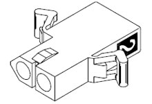 03-09-1022, Receptacle housing Poles 2, Molex