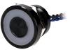 PS225P10Y21B12VL Переключатель: пьезоэлектрический; Положения: 2; SPST-NO; IP68