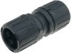 166-24602, Соединитель; Диам.рукава:28мм; Мат-л: полиамид; -50?135°C; IP66, HellermannTyton
