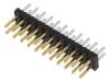 57102-F08-11ULF Штыревая планка; провод-плата; "папа"; Minitek; 2мм; PIN:22; THT