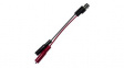 BU-5231-A-4-0 Test Lead, Black, Gold-Plated Brass, 101mm
