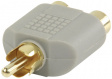 BAP124 Cinch Splitter 1x RCA - 2x RCA