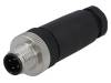 SM12-CVP-A4Q-1D9, Вилка; M12; PIN: 4; "папа"; код A-DeviceNet / CANopen; на провод, DEGSON