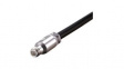 21 N-50-9-9/033E RF Connector, N-Type, Brass, Socket, Straight, 50Ohm, Clamp Terminal